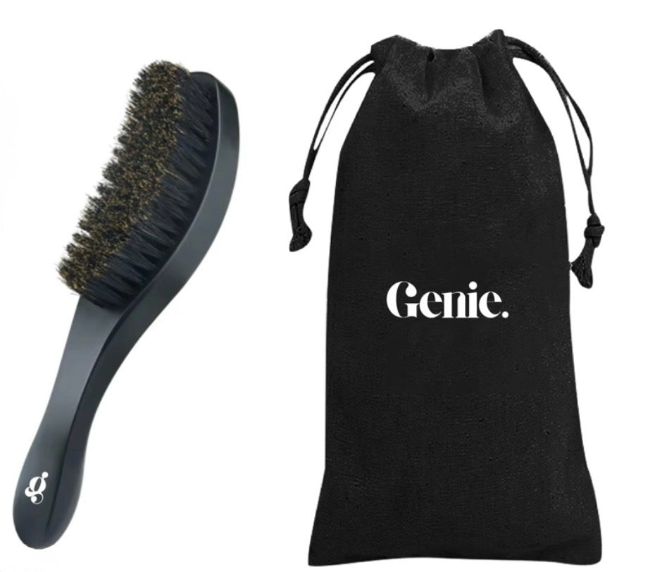 Pro collection curved slick back brush