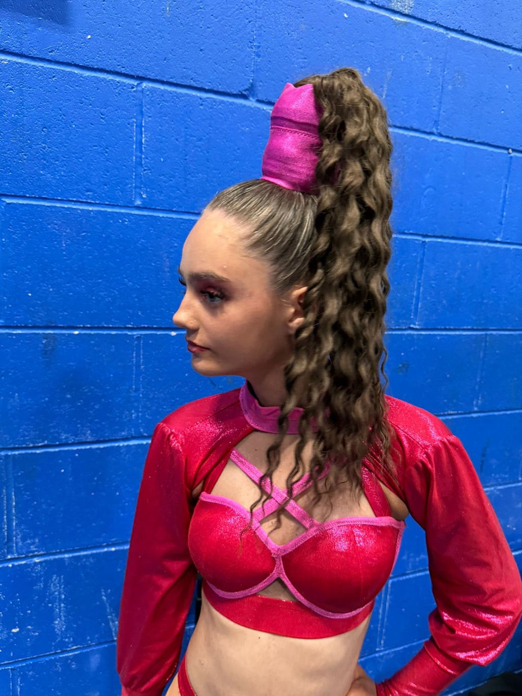 Waves Ponytail on Bobble
