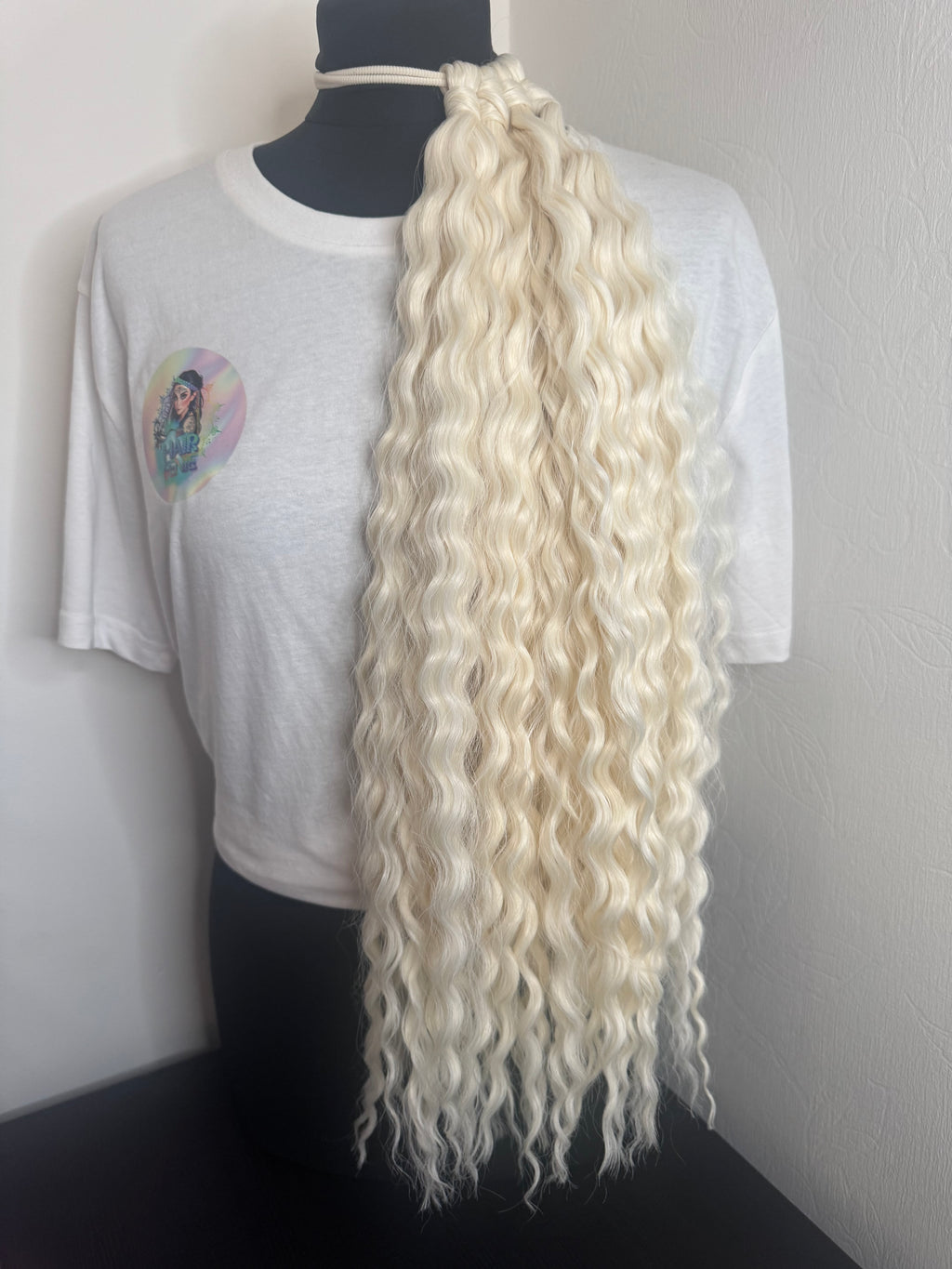 Waves Ponytail on Bobble