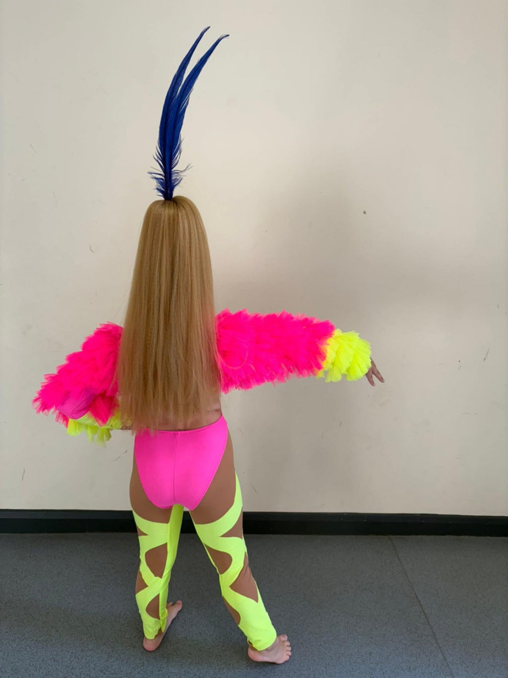 Straight Ponytail on Bobble