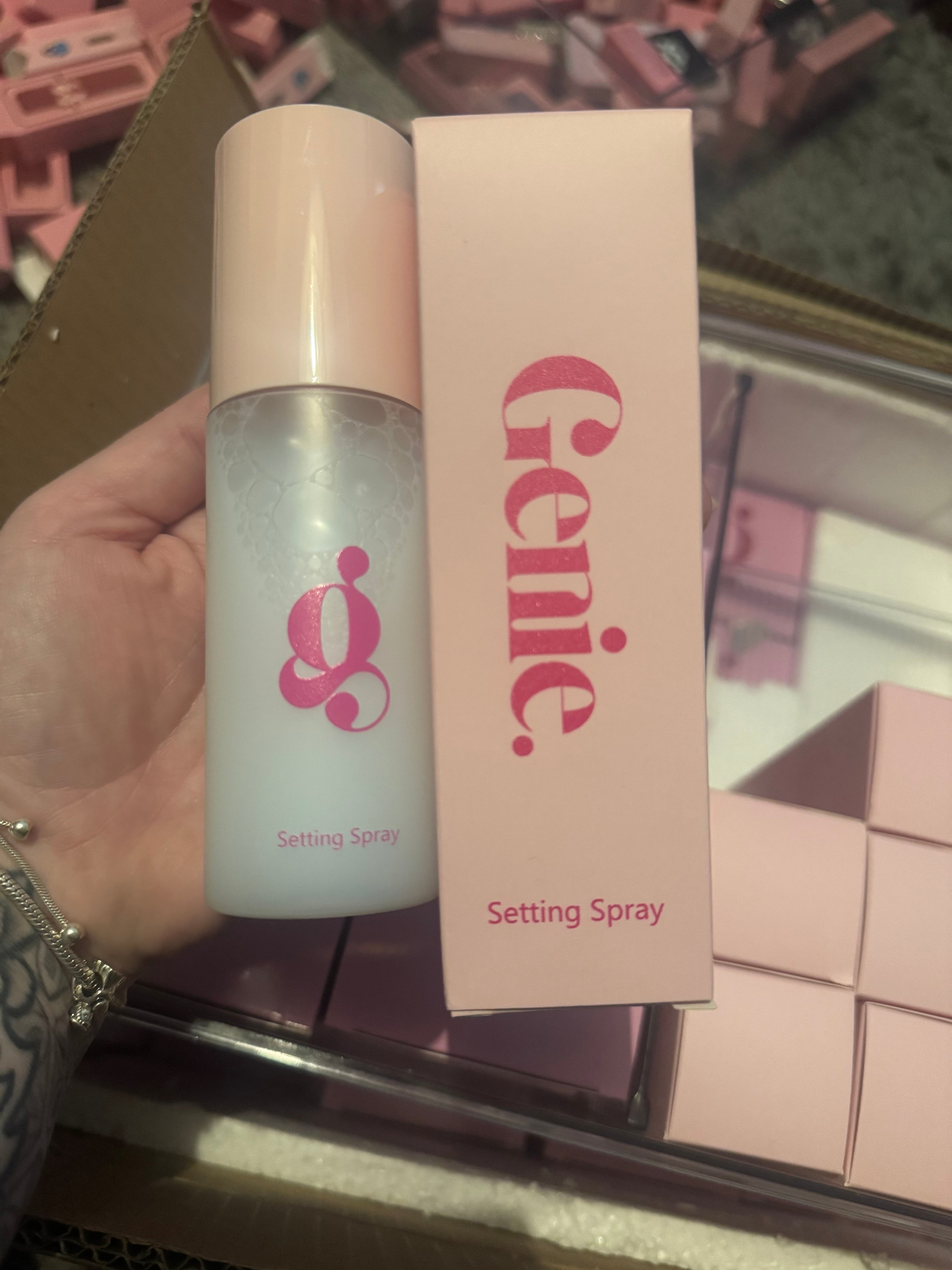 Setting spray