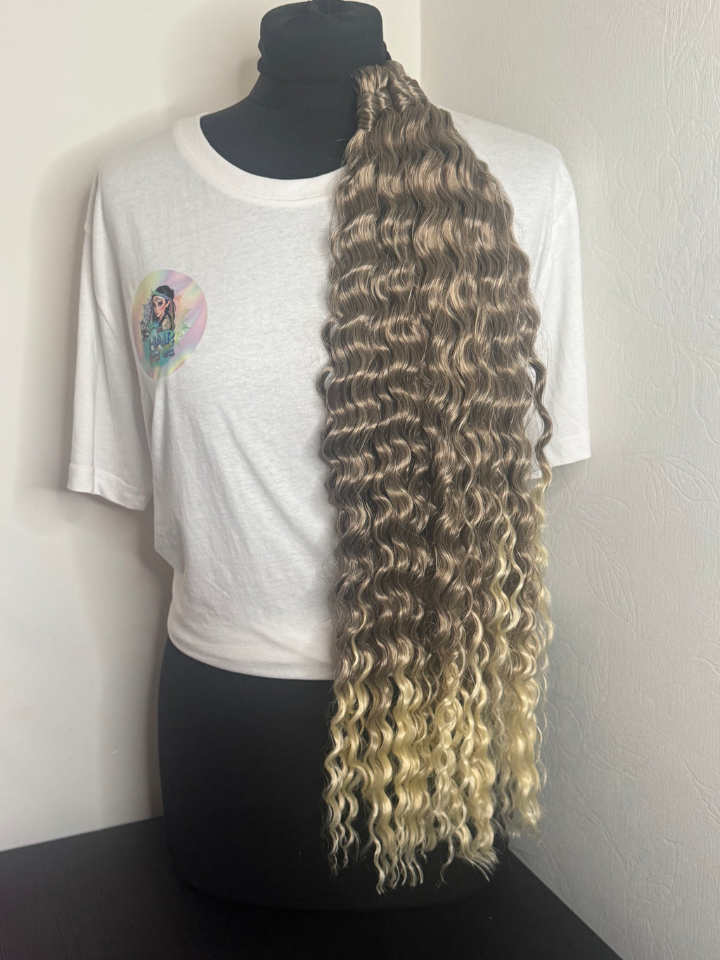 Waves Ponytail on Bobble