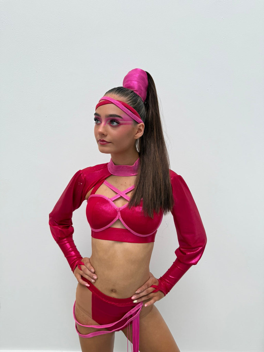 Straight Ponytail on Bobble