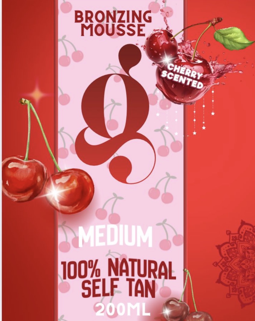 Medium False Tan - Cherry Scent - 16% DHA