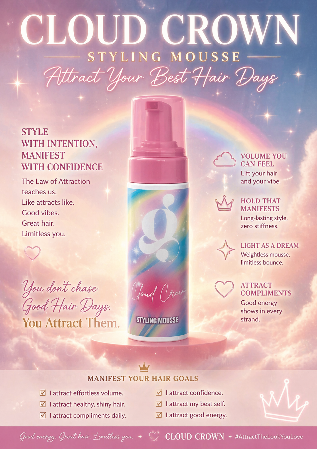 Cloud Crown - Hair Mousse