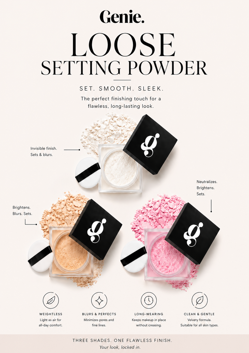 Loose setting powder - Pro Collection